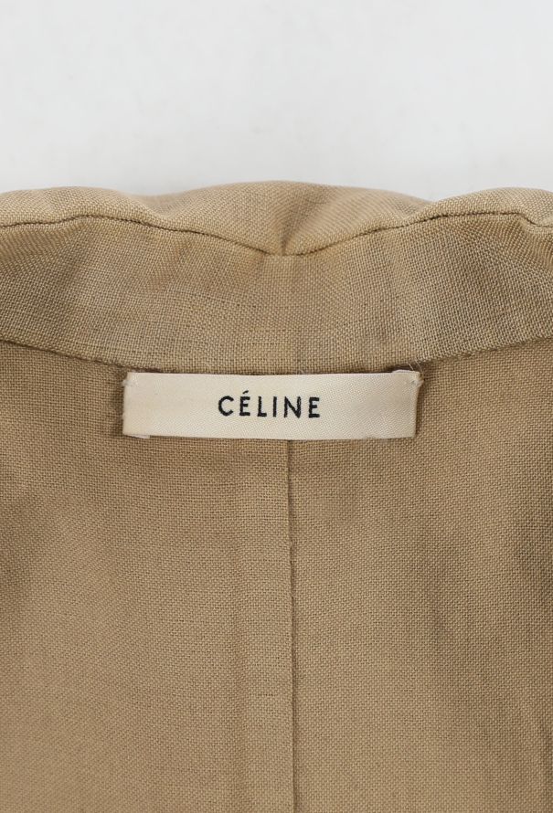 Céline Resort 2014 Belted Linen Jacket - 8