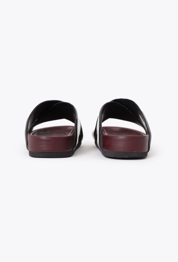 Céline Resort 2014 Patent Criss-Cross Sandals - 6