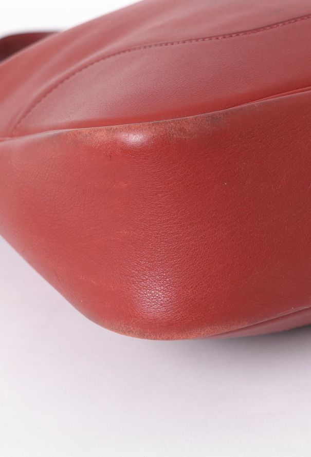 Hermès Red Swift Trim Bag - 9 Hermès Red Swift Trim Bag - 9