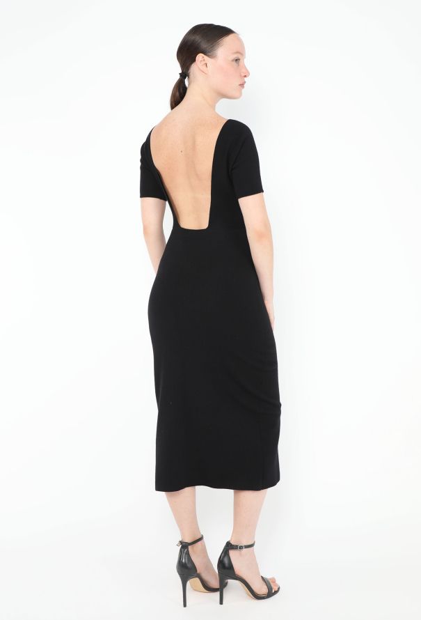 Dior 2017 Open-Back Cashmere Dress - 1