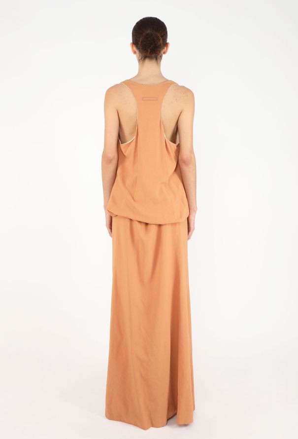 Jean Paul Gaultier S/S 1999 Draped Cowl Neck Gown - 5