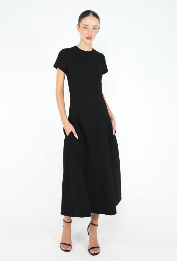 Céline Classic A-Line Crêpe Dress - 4