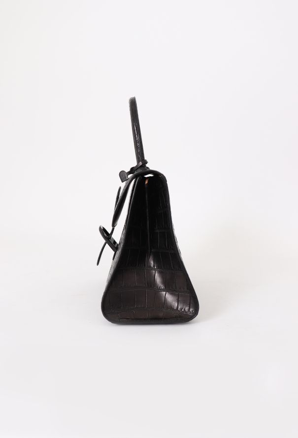 Delvaux F/W 2017 Alligator Échec & Mat  Brillant MM Bag - 3