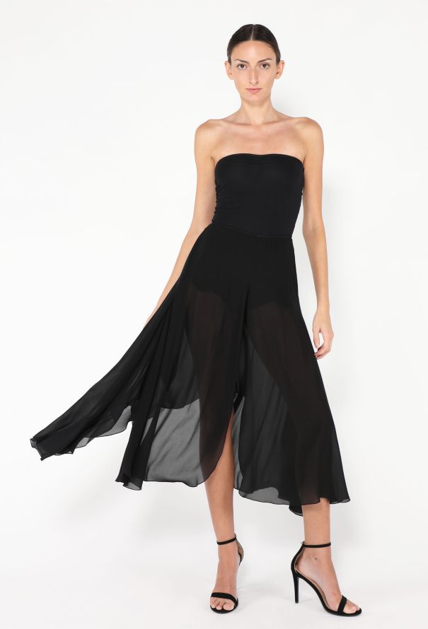 Chloé F/W 2024 Silk Georgette Fluid Pants - 1