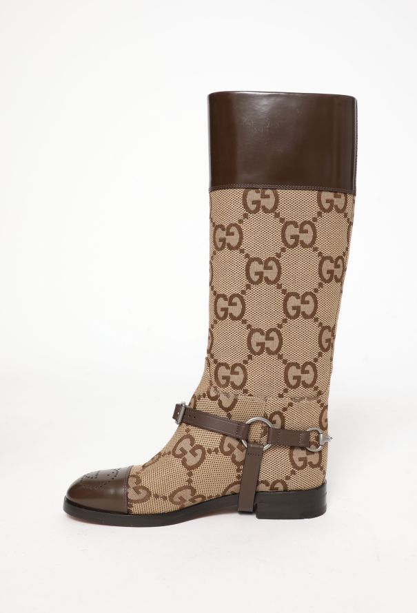 Gucci F/W 2021 Leather Harness Zelda Boots - 5 Gucci F/W 2021 Leather Harness Zelda Boots - 5