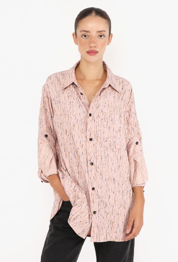 Bottega Veneta Textured Spatter Shirt, S/S 2024 - 3
