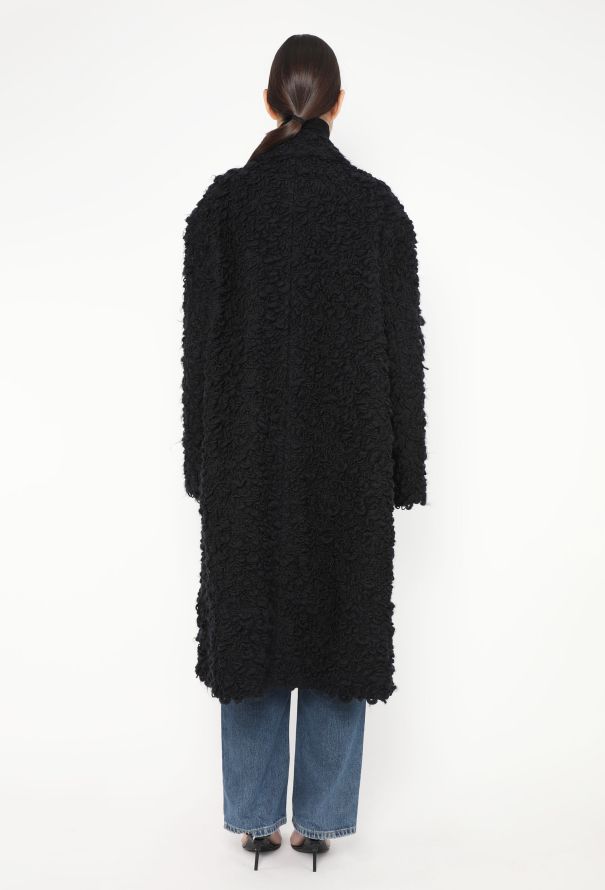 Céline Rare 2014 Bouclé Smoking Coat - 6
