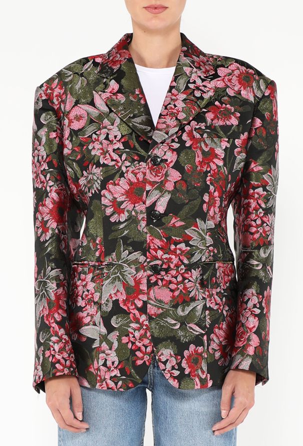 Comme des Garçons S/S 2023 Tailored Floral Blazer - 1