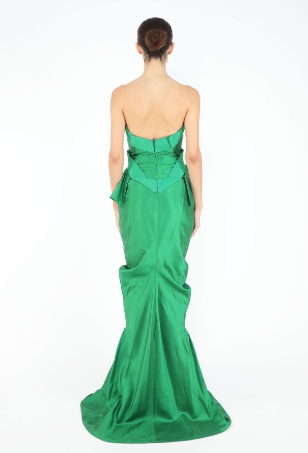 Tom Ford Charmeuse Sculpted Bustier Gown - 5