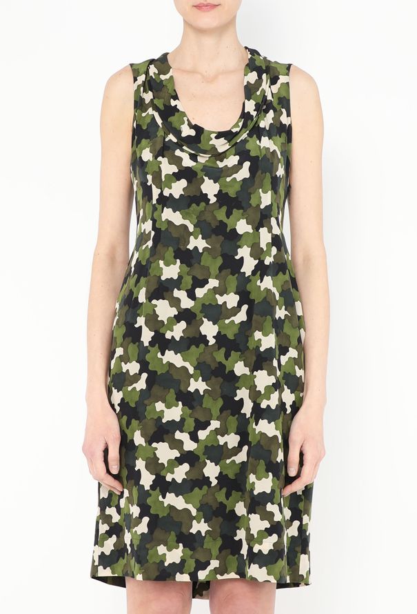 Prada Pre-Fall 2010 Draped Camo Dress - 3 Prada Pre-Fall 2010 Draped Camo Dress - 3