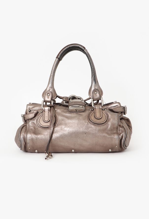 Chloé S/S 2005 Silver Paddington Bag - 1