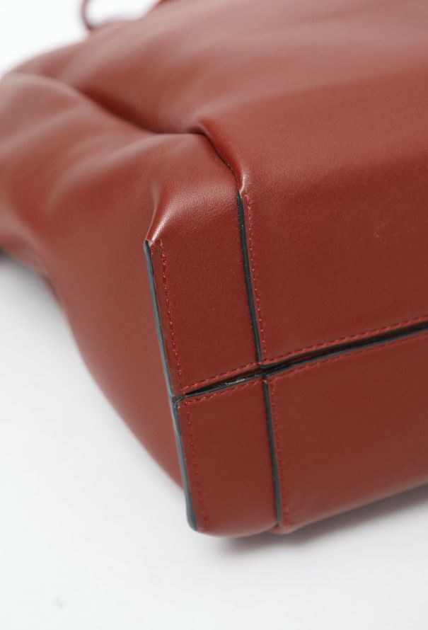 Loewe F/W 2021 Medium Flamenco Tote Bag - Rust - 7