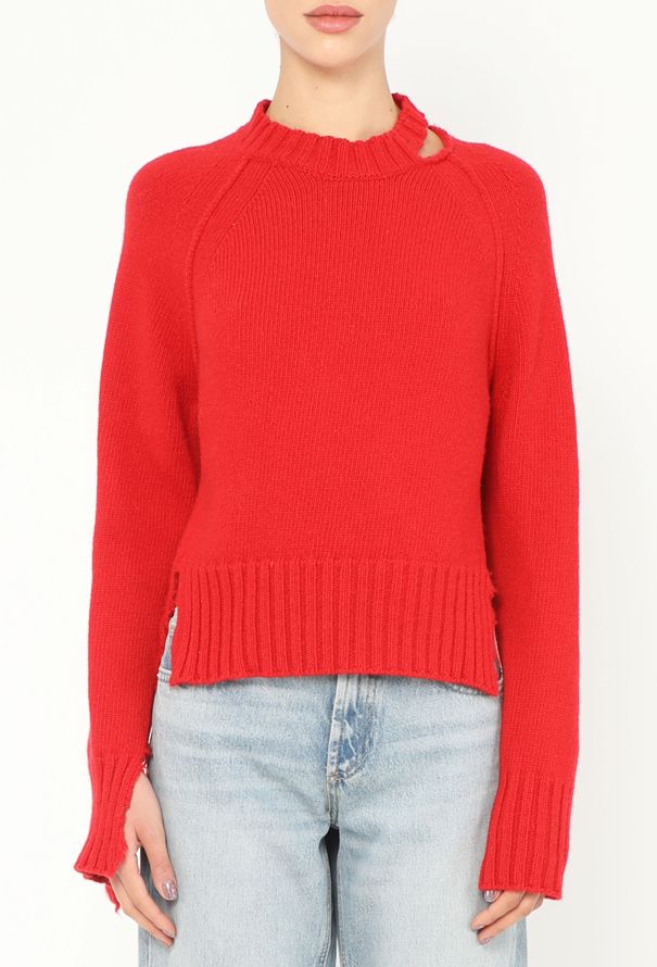Céline 2017 Distressed Knit Sweater - 1