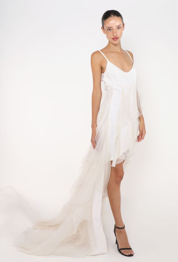 Dior RARE 1994 Cascading Organza Gown - 1