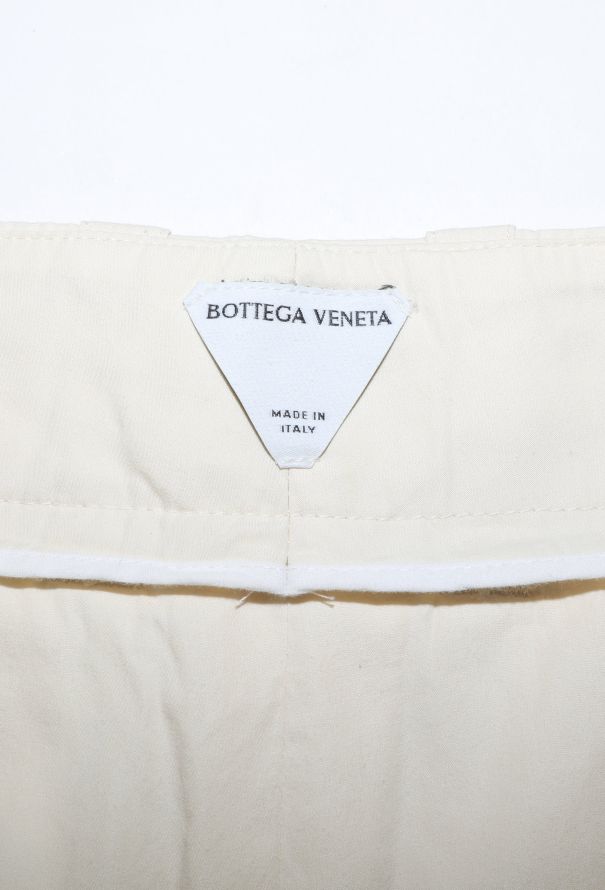 Bottega Veneta 2023 Pleated Wide-Leg Trousers - 4