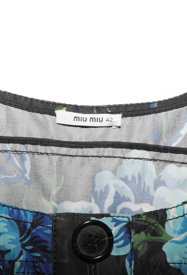 Miu Miu Rose Printed Romper, Resort 2014 - 6