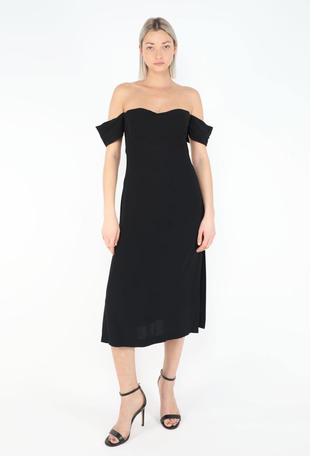 Alexander McQueen S/S 2001 'Voss' Off-Shoulder Dress - 4