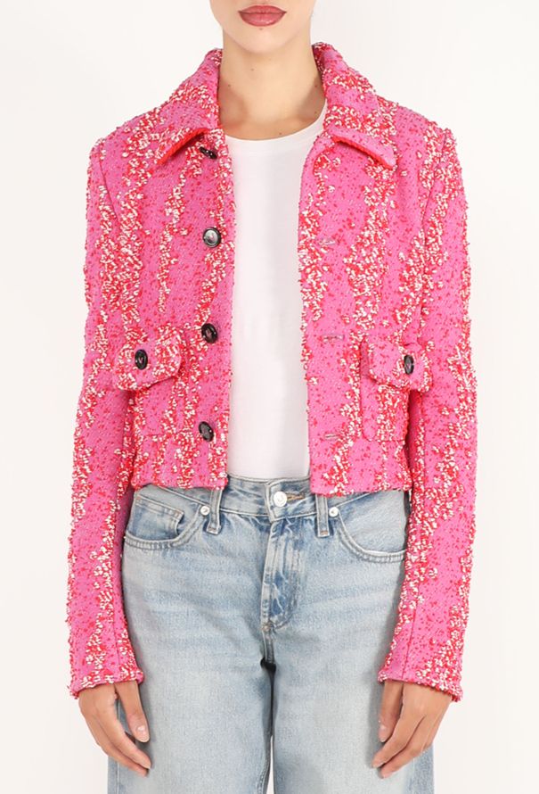 Bottega Veneta Textured Bouclé Jacket, S/S 2021 - 5