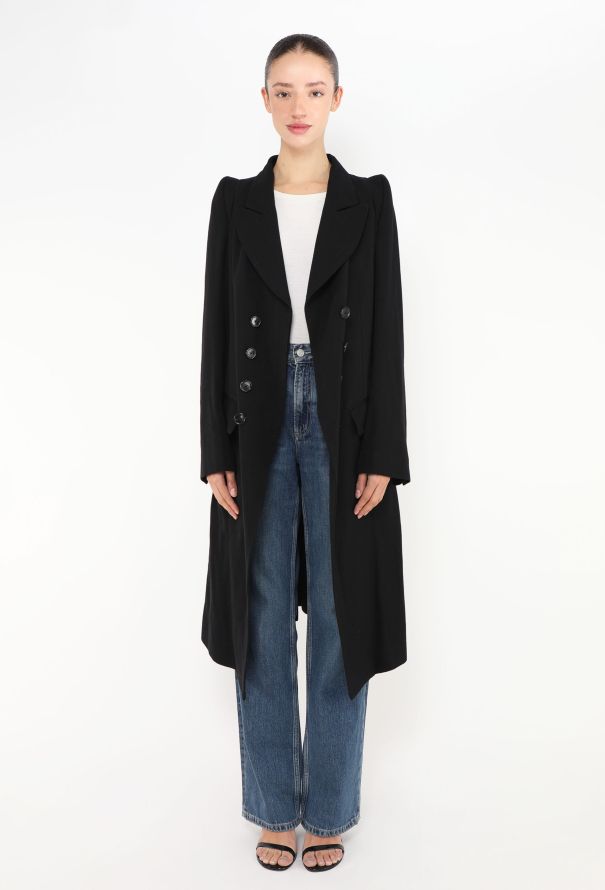 Ann Demeulemeester F/W 2018 Asymmetrical Pagoda Coat - 1