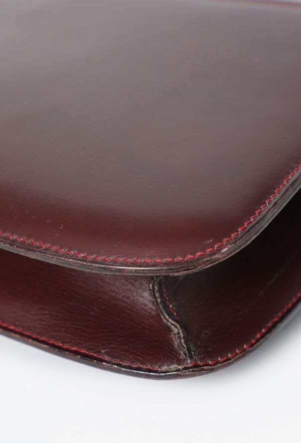 Hermès Vintage Burgundy Box Constance 23 - 9