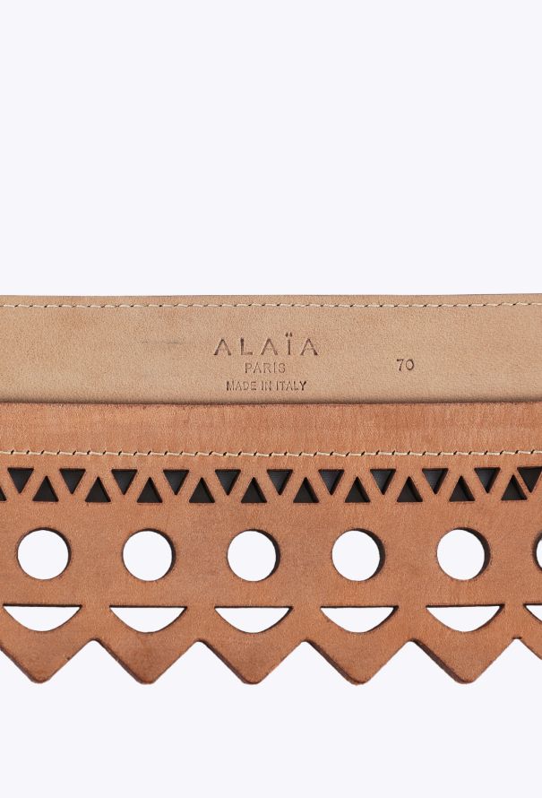 Alaïa Vienne Laser-Cut Corset Belt - 5