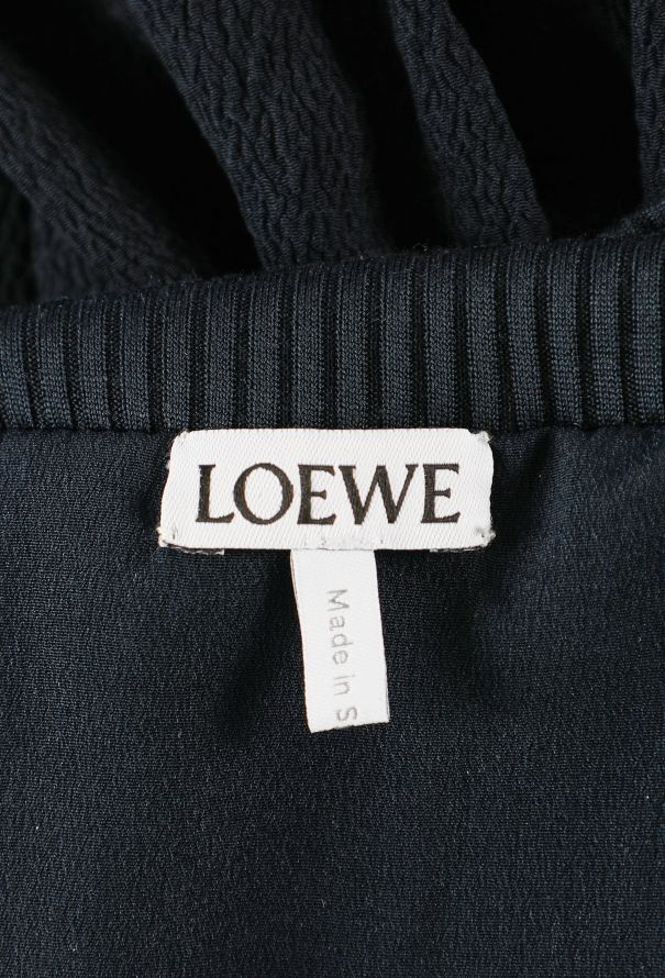 Loewe Silk Ribbed Ruffle Skirt, S/S 2024 - 6