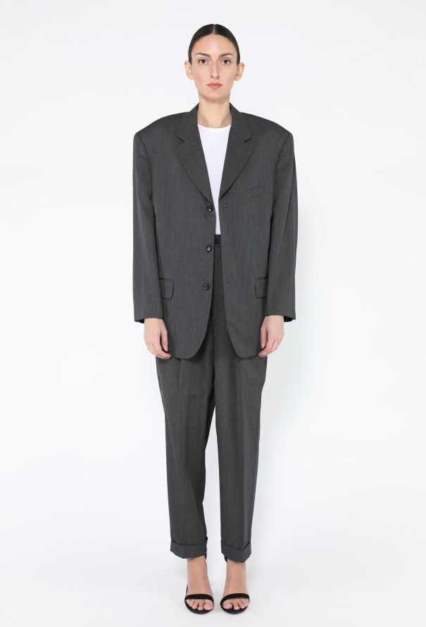 Comme des Garçons 1995 Oversized Wool Suit - 4