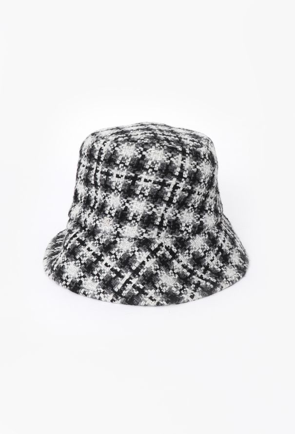 Chanel 2020 'CC' Tweed Bucket Hat - 2