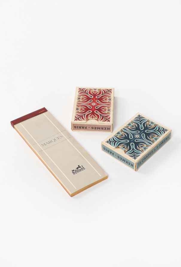 Hermès 1940s Playing Card Set & Case - 3