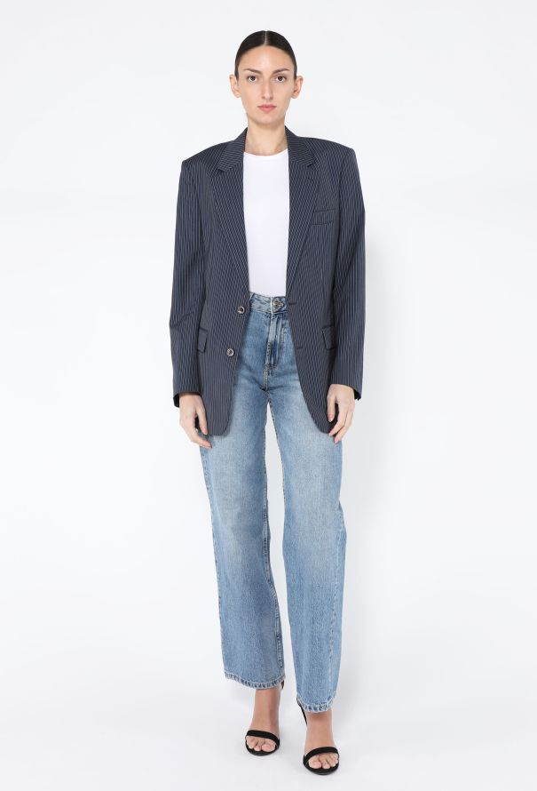 Maison Margiela 2013 Classic Pinstripe Blazer - 4