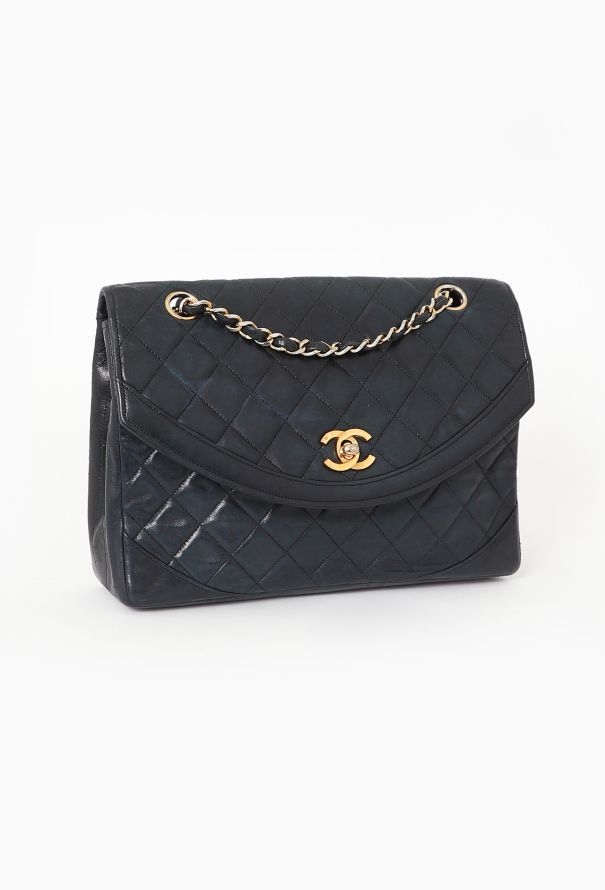Chanel Navy Paris Double Flap Bag - 3 Chanel Navy Paris Double Flap Bag - 3