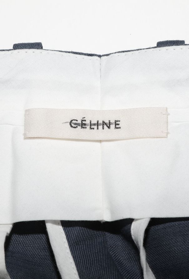 Céline Resort 2018 Belted Linen Trousers - 6