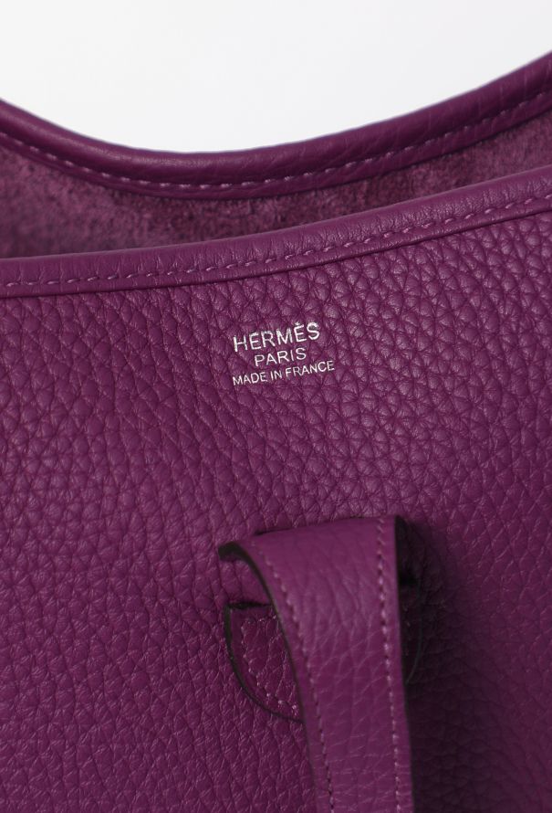 Hermès Anémone Taurillon Clémence Évelyne III 29 Bag - 11