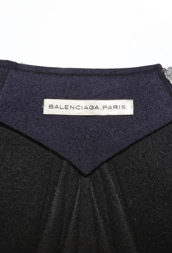 Balenciaga 2007 Pleated Belted Mini Skirt - 6