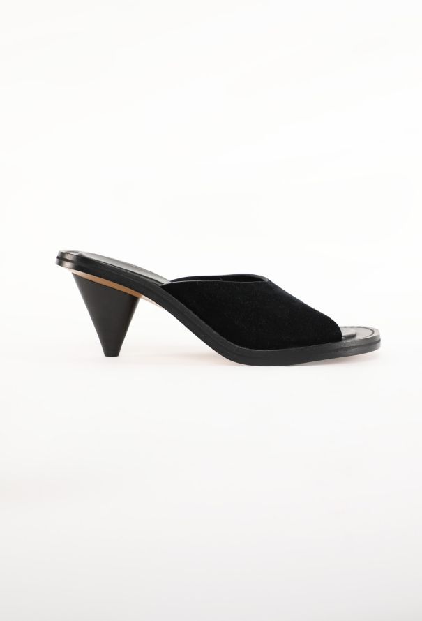 Phoebe Philo Suede Strap Mules, 2026 - 1