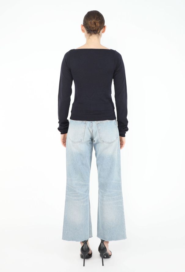 Miu Miu S/S 2025 Boatneck Pullover - 5