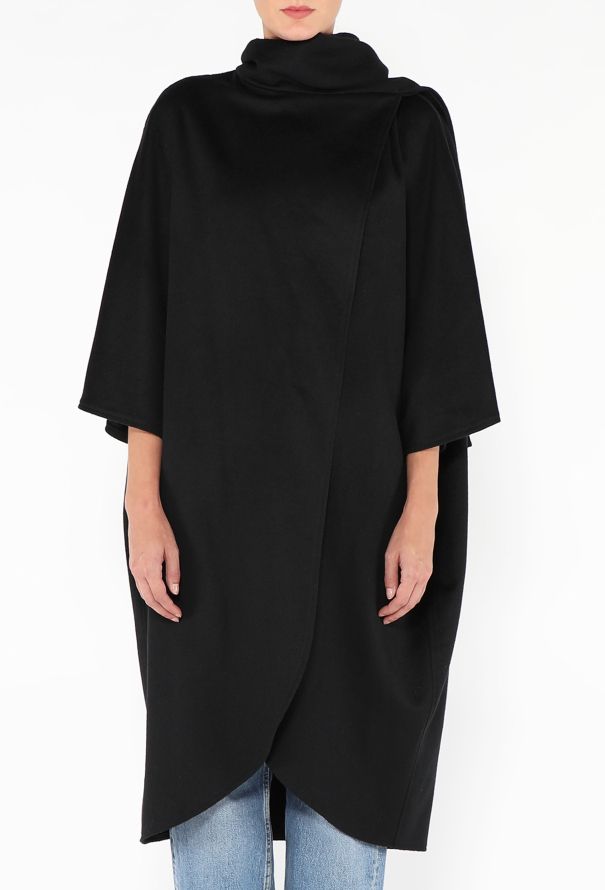 Gemini '70s Draped Shawl Coat - 3