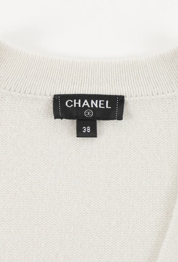 Chanel F/W 2020 Colorblock Cashmere Cardigan - 6 Chanel F/W 2020 Colorblock Cashmere Cardigan - 6