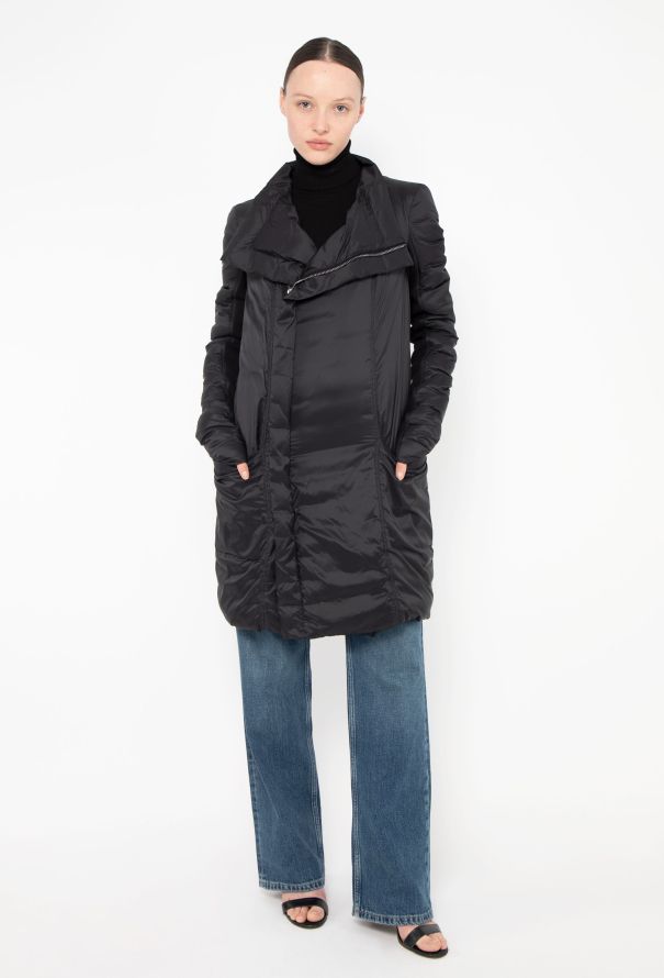 Rick Owens 2017 Eileen Nylon Puffer Coat - 4 Rick Owens 2017 Eileen Nylon Puffer Coat - 4