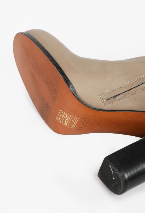 Céline Knee-High Leather Boots, F/W 2013 - 6