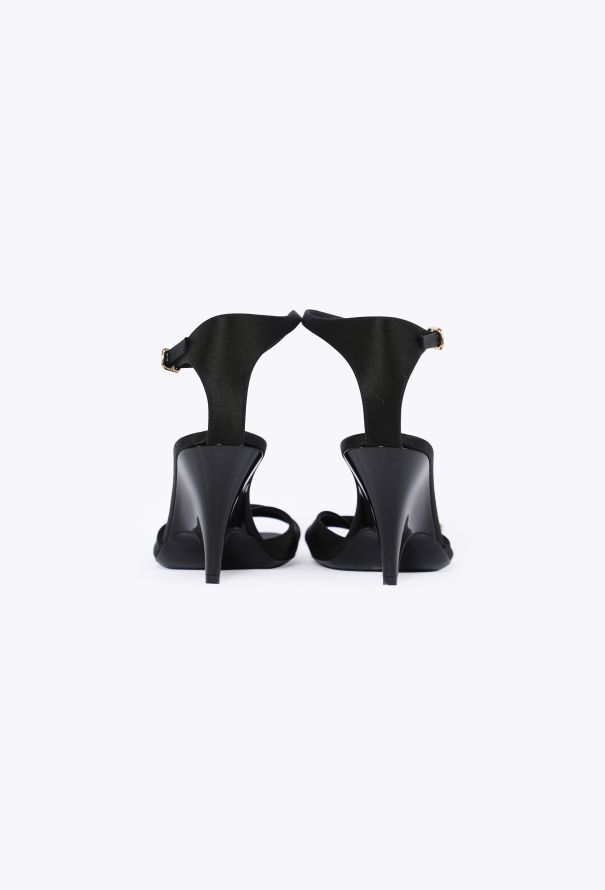 Loro Piana Olympia Pin Satin Sandals, 2023 - 4