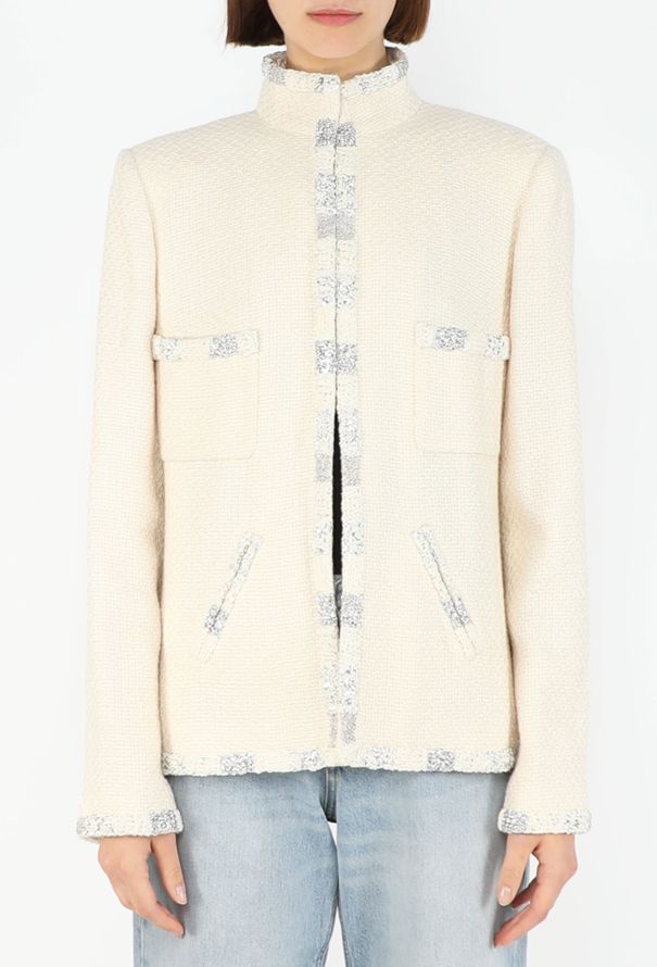 Chanel Paris-Bombay Iridescent Tweed Jacket, 2012 - 4