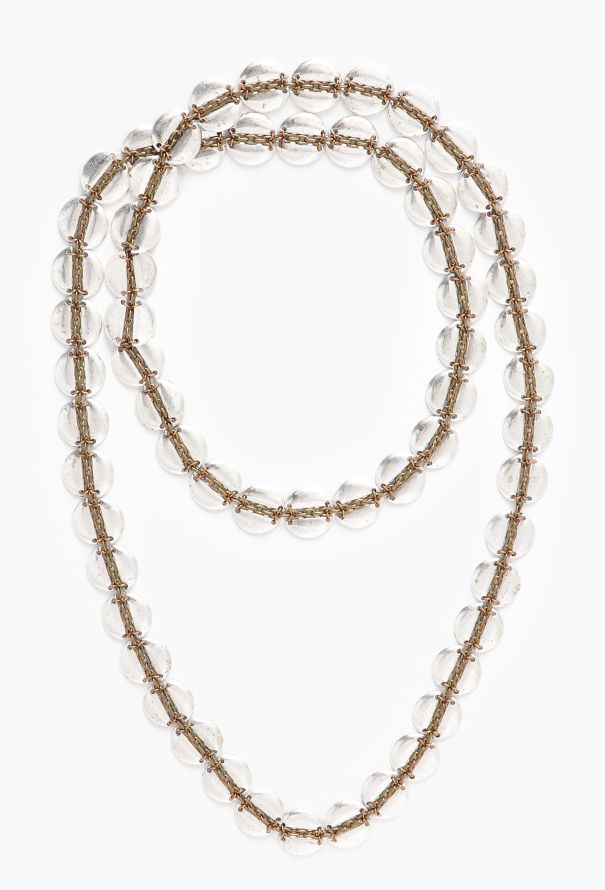 Chloé Vintage Disk Chainlink Necklace - 2