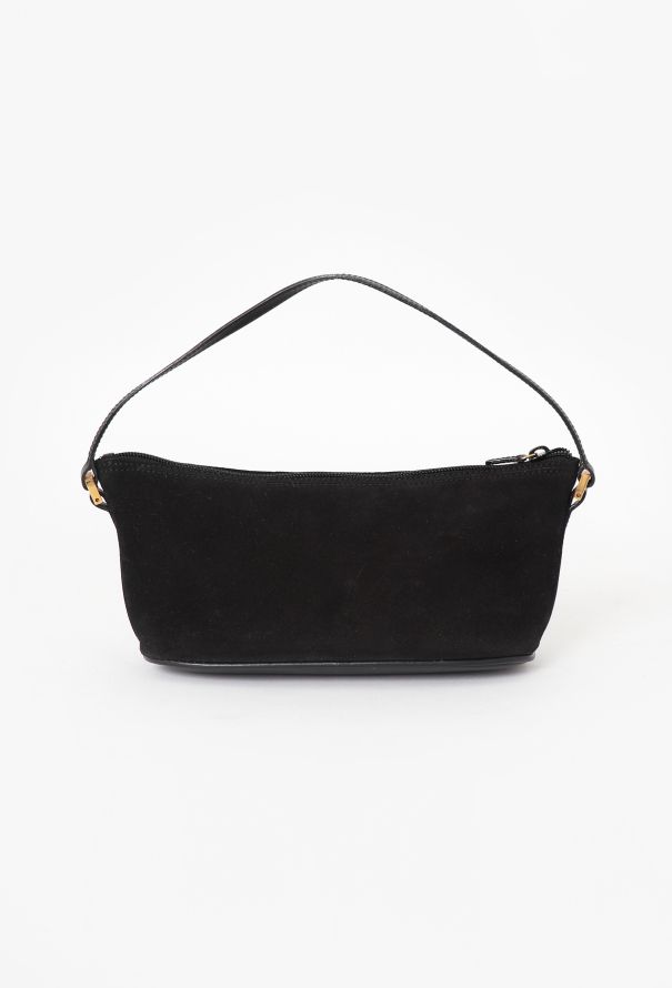 Gucci '90s Suede Boat Bag - 3