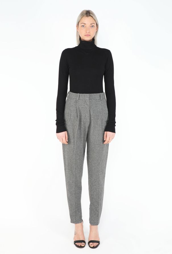 Céline 2013 Tapered Wool Trousers - 1