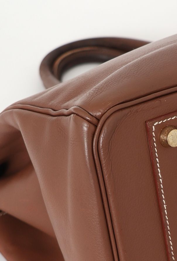 Hermès Birkin 40 “Shooting Star” – Fauve Calfskin, 1999 - 10