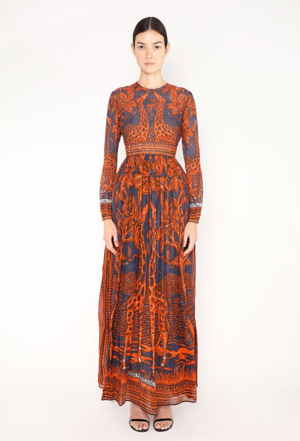 Valentino S/S 2016 Printed Maxi Dress - 4 Valentino S/S 2016 Printed Maxi Dress - 4