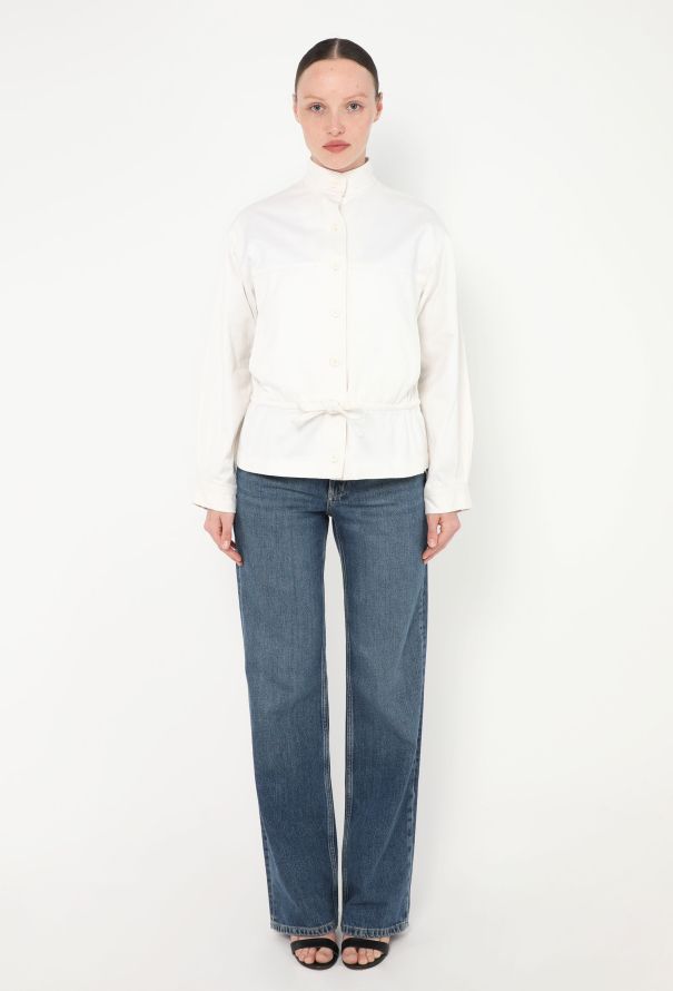 Saint Laurent Rare S/S 1978 Drawstring Bomber Jacket - 8