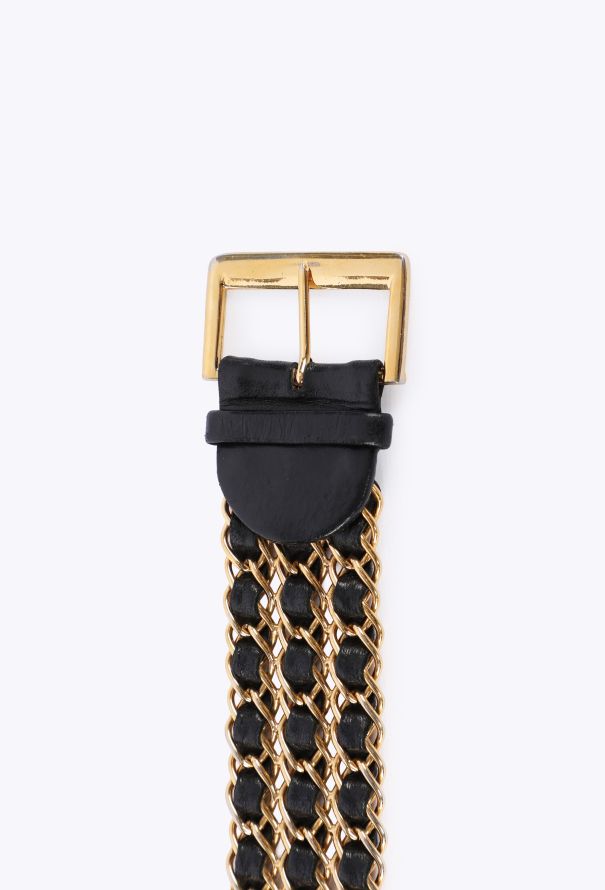 Chanel Interwoven Chainlink Belt, F/W 1988 - 5