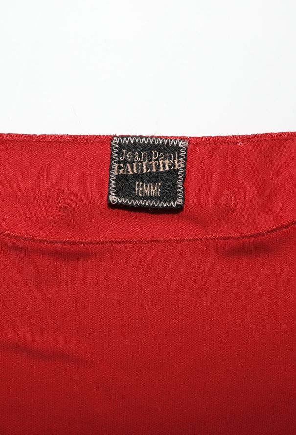 Jean Paul Gaultier Pre-Fall 2011 Hybrid Silk Zip Gown - 8